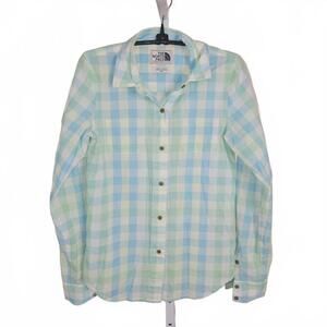 The North Face Women's Plaid Button-Up Shirt XS